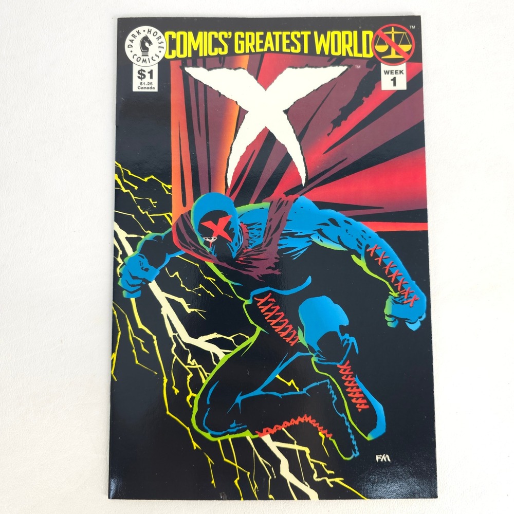 Comics Greatest World X Week 1 Dark Horse 1993 Frank Miller First Appearance
